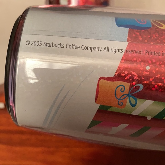 Vintage 2005 Starbucks kids Christmas travel tumbler - Picture 3 of 5